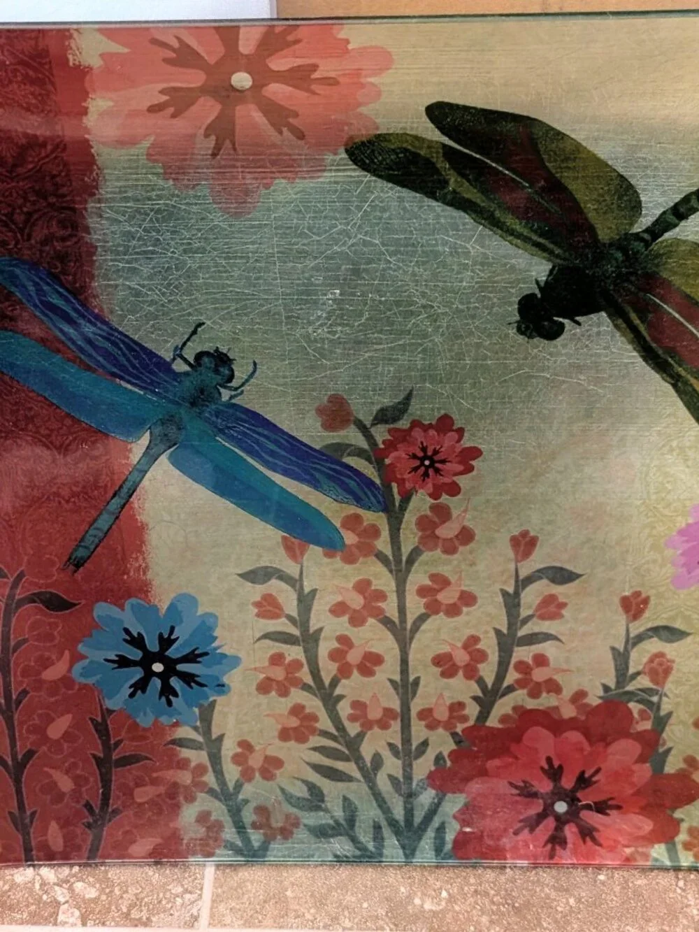 Dragonfly decorative Plate